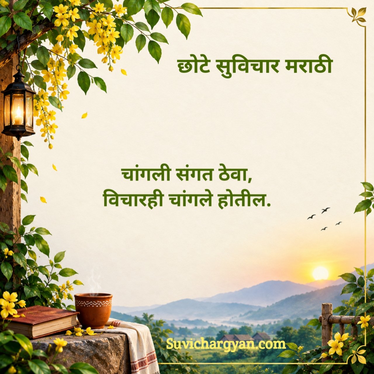 छोटे सुविचार मराठी