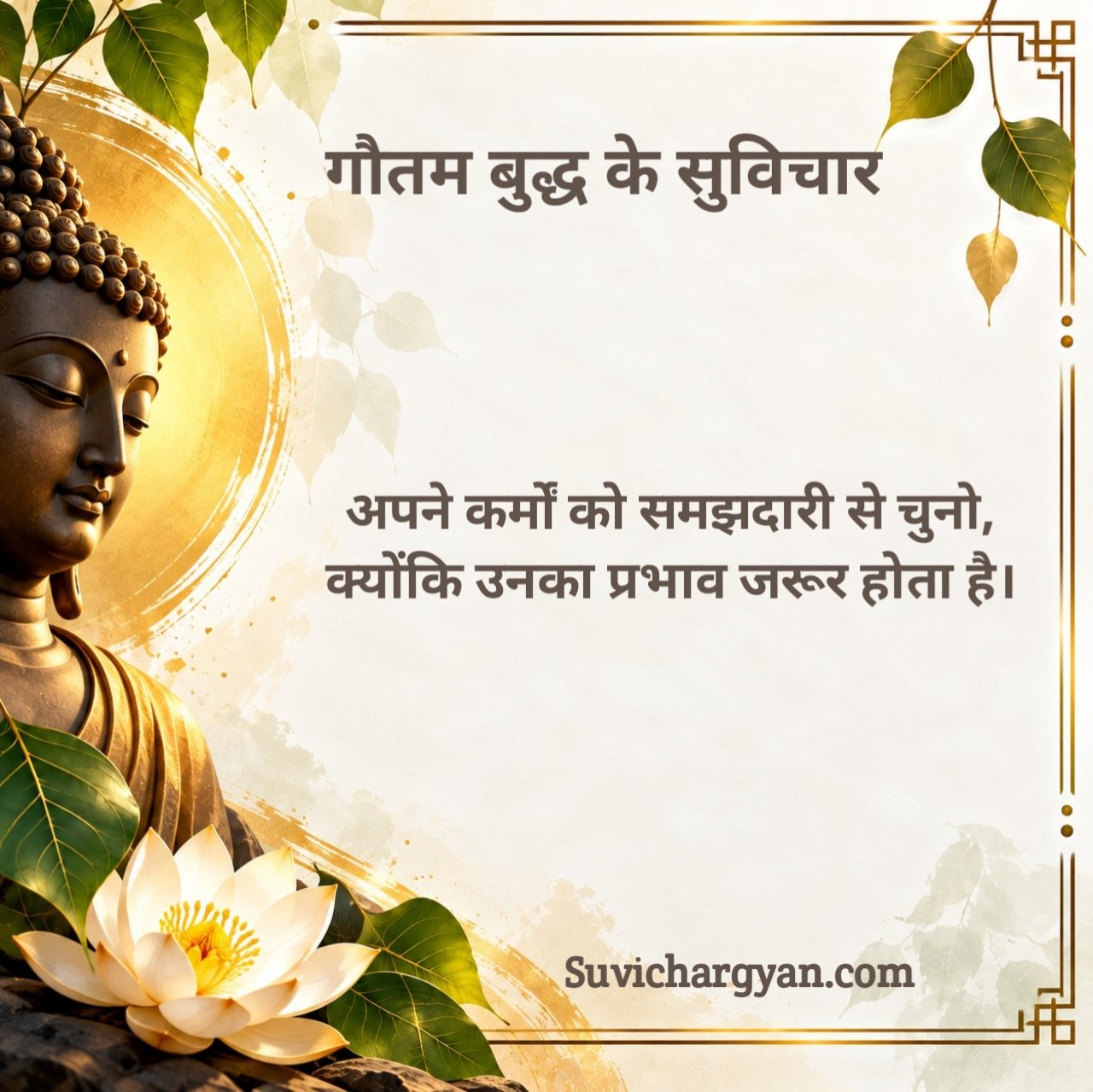 Gautam Buddha Suvichar