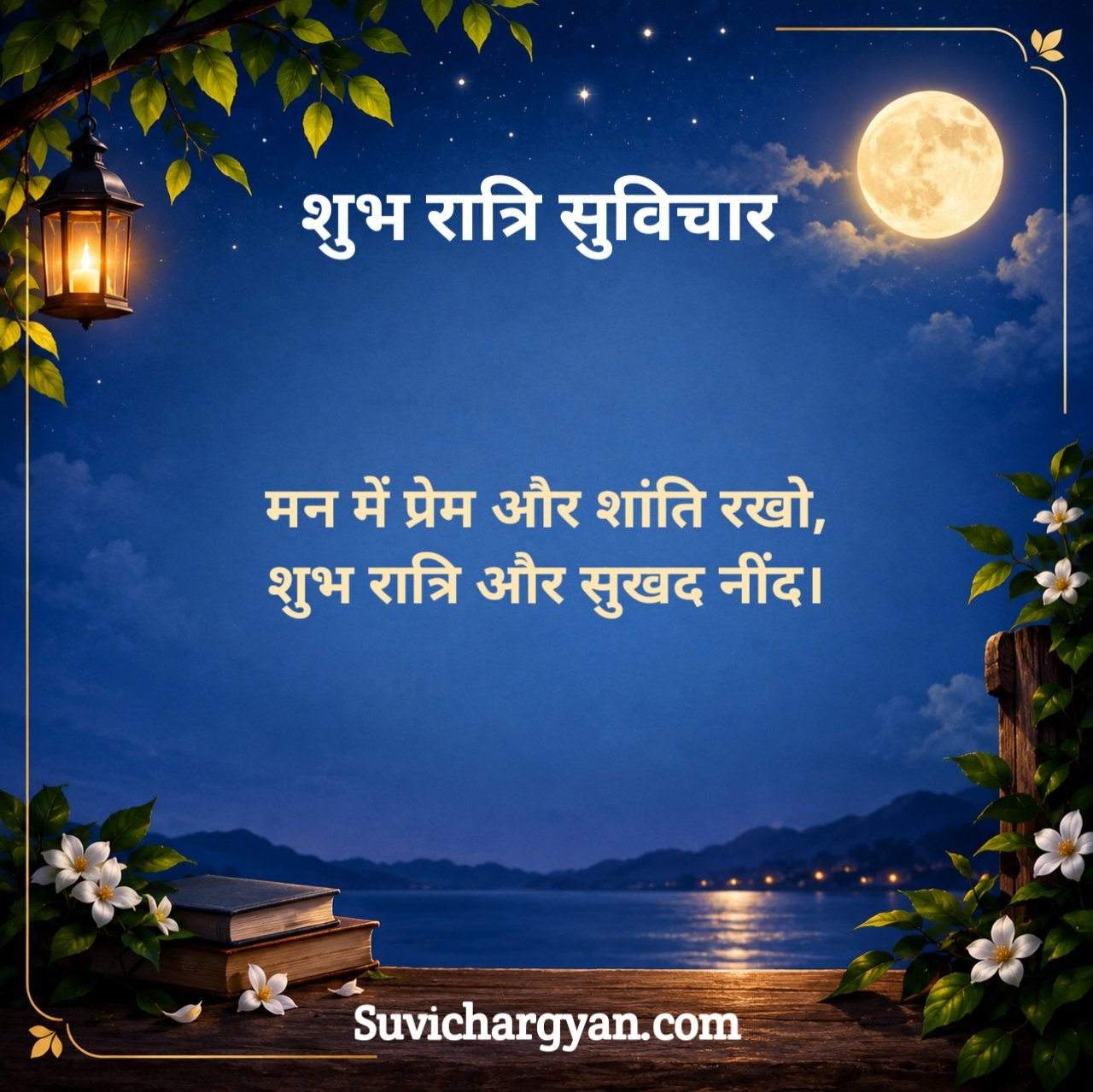 शुभ रात्रि सुविचार हिंदी