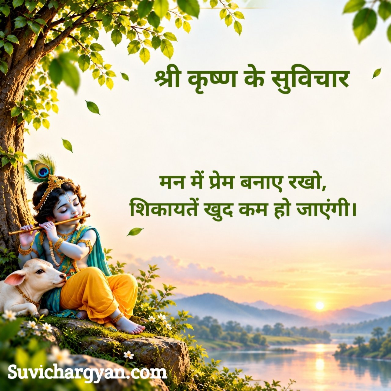 राधे कृष्णा सुविचार